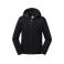 Sudadera con capucha y cremallera niño R-266b-0. Color negro.