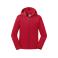 Sudadera con capucha y cremallera niño R-266b-0. Color rojo clásico.