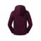 Sudadera con capucha y cremallera niño R-266b-0. Color burdeos.
