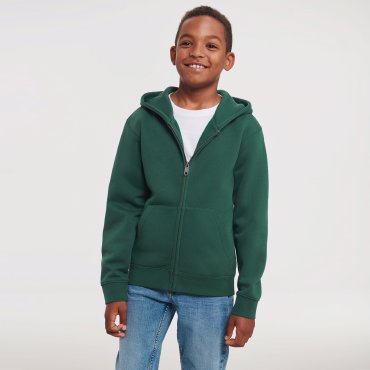 Sudadera con capucha y cremallera niño R-266b-0 Sudadera con capucha y cremallera niño R-266b-0