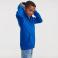 Sudadera con capucha y cremallera niño R-266b-0. Color royal brillante.