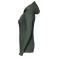 Sudadera con capucha mujer R-265f-0. Color verde botella.