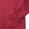 Sudadera con capucha mujer R-265f-0. Color rojo clásico.