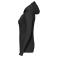 Sudadera con capucha mujer R-265f-0. Color negro.