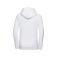 Sudadera con capucha mujer R-265f-0. Color blanco.