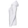 Sudadera con capucha mujer R-265f-0. Color blanco.