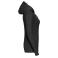 Sudadera con capucha mujer R-265f-0. Color negro.