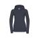Sudadera con capucha mujer R-265f-0. Color marino.