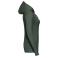Sudadera con capucha mujer R-265f-0. Color verde botella.