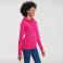 Sudadera con capucha mujer R-265f-0. Color rosa.