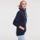 Sudadera con capucha mujer R-265f-0. Color marino.