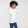 Sudadera con capucha mujer R-265f-0. Color blanco.