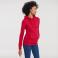 Sudadera con capucha mujer R-265f-0. Color rojo clásico.