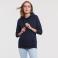 Sudadera con capucha mujer R-265f-0. Color marino.