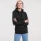 Sudadera con capucha mujer R-265f-0. Color negro.