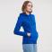 Sudadera con capucha mujer R-265f-0. Color royal brillante.