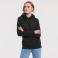 Sudadera con capucha mujer R-265f-0. Color negro.