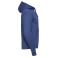 Sudadera con capucha hombre R-265m-0. Color royal brillante.