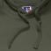 Sudadera con capucha hombre R-265m-0. Color olive.