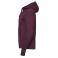 Sudadera con capucha hombre R-265m-0. Color burdeos.
