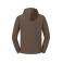 Sudadera con capucha hombre R-265m-0. Color mocha.