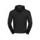 Sudadera con capucha hombre R-265m-0. Color negro.