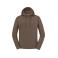 Sudadera con capucha hombre R-265m-0. Color mocha.