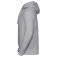 Sudadera con capucha hombre R-265m-0. Color light oxford.