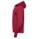 Sudadera con capucha hombre R-265m-0. Color rojo clásico.