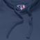 Sudadera con capucha hombre R-265m-0. Color indigo blue.