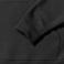 Sudadera con capucha hombre R-265m-0. Color negro.
