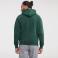 Sudadera con capucha hombre R-265m-0. Color verde botella.