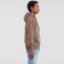 Sudadera con capucha hombre R-265m-0. Color mocha.
