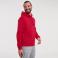 Sudadera con capucha hombre R-265m-0. Color rojo clásico.