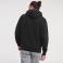 Sudadera con capucha hombre R-265m-0. Color negro.