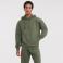 Sudadera con capucha hombre R-265m-0. Color olive.