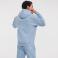 Sudadera con capucha hombre R-265m-0. Color mineral blue.