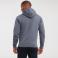 Sudadera con capucha hombre R-265m-0. Color gris medio.