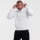 Sudadera con capucha hombre R-265m-0. Color blanco.
