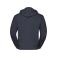 Sudadera con capucha y cremallera hombre R-266m-0. Color marino.