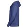 Sudadera con capucha y cremallera hombre R-266m-0. Color royal brillante.