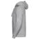Sudadera con capucha y cremallera hombre R-266m-0. Color light oxford.
