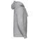 Sudadera con capucha y cremallera hombre R-266m-0. Color light oxford.