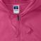 Sudadera con capucha y cremallera hombre R-266m-0. Color rosa.