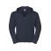Sudadera con capucha y cremallera hombre R-266m-0. Color marino.