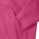 Sudadera con capucha y cremallera hombre R-266m-0. Color rosa.