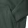 Sudadera con capucha y cremallera hombre R-266m-0. Color verde botella.