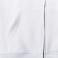 Sudadera con capucha y cremallera hombre R-266m-0. Color blanco.