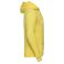 Sudadera con capucha unisex R-575m-0. Color amarillo.