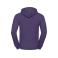 Sudadera con capucha unisex R-575m-0. Color púrpura mármol.